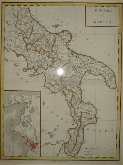 Tardieu P.F. Royaume de Naples 1798 Parigi 